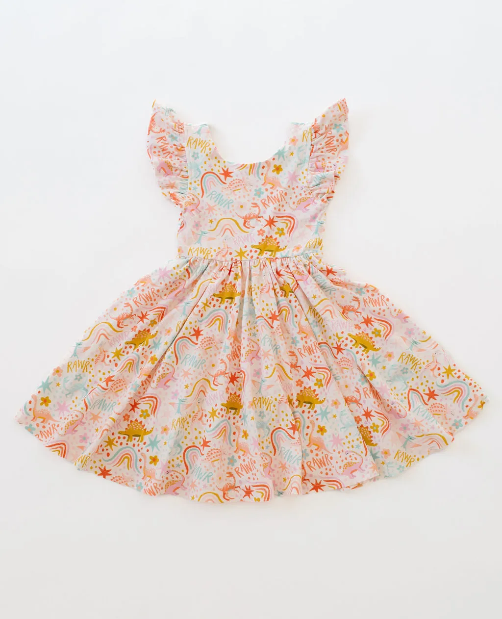 Olivia Twirl Dress in Dreamy Dino